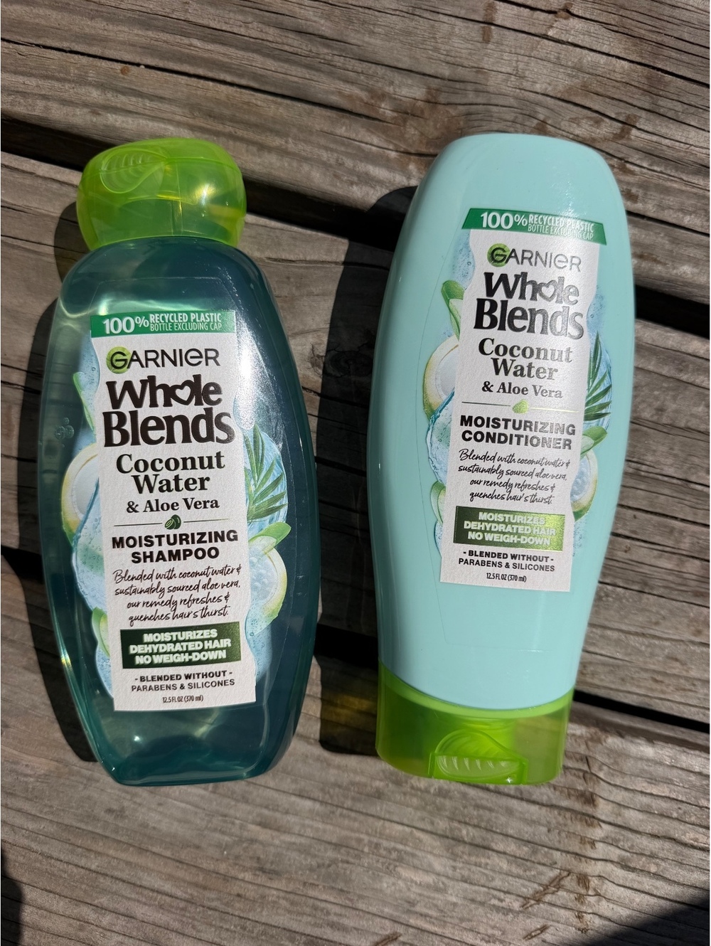 Garnier Whole Blends Coconut Water & Aloe Vera Moisturizing Shampoo/Conditioner